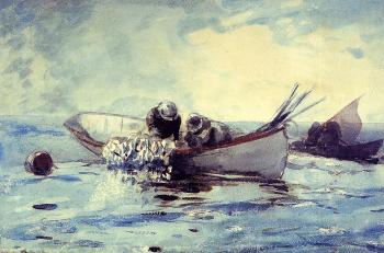 Winslow Homer : Herring Fishing